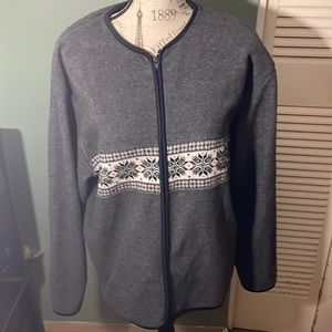 Vintage Paul Harris Design Zip Up Sweater